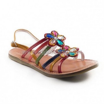 Sandalias de piel de...