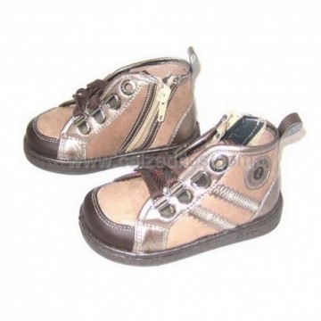 Botas de cordones con...