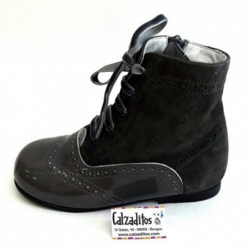 Botas pascualas de piel...