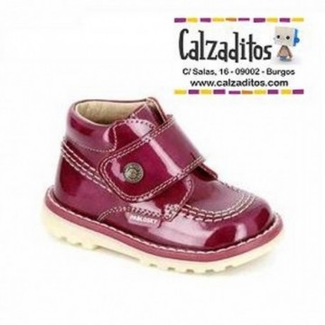 Botas tipo Kickers de piel...