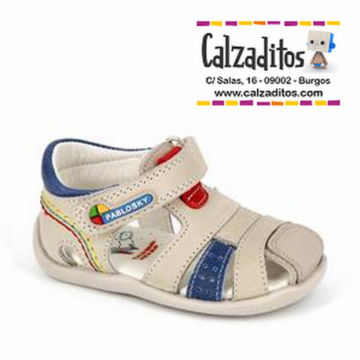Sandalias de piel para bebé...