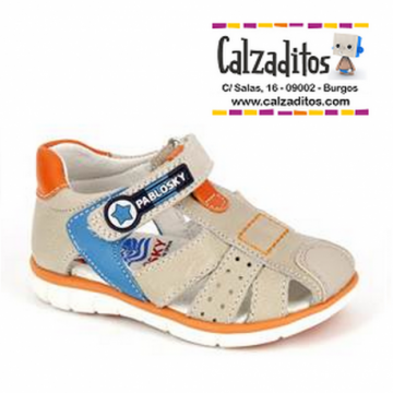 Sandalias de piel para niño...