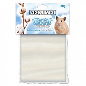 Arquivet Algodón Para Hamsters Blanco 30 G