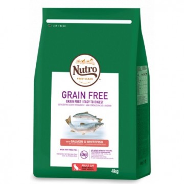 Nutro Grain Free Gato Adult Salmón  1,4 Kg