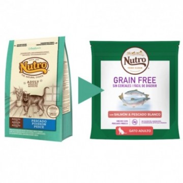Nutro Grain Free Gato Adult Salmón  1,4 Kg