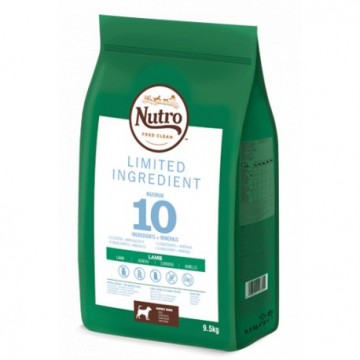 Nutro Limit Ingredient Adult Med Cordero 9,5 Kg