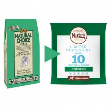 Nutro Limit Ingredient Adult Med Cordero 9,5 Kg