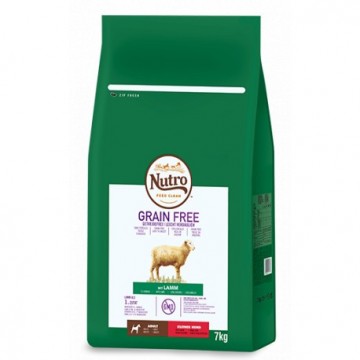 Nutro Grain Free Adult Mini Cordero 1,4 Kg