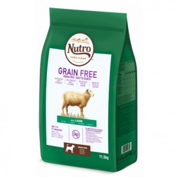 Nutro Grain Free Adult Med Cordero  1,4 Kg