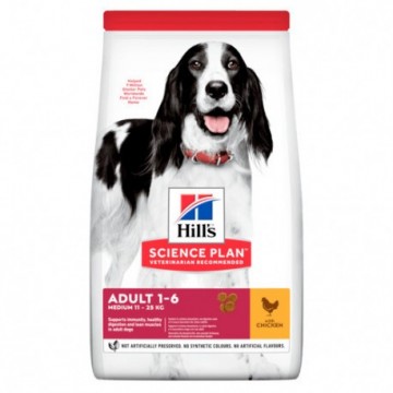 Hills Adulto Raza Mediana Con Pollo  14 Kg