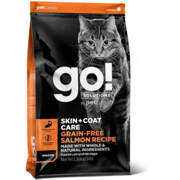 Go! Skin + Coat Grain Free Salmón Cat 1,4kg