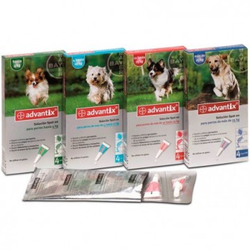 Advantix Bayer (importado Legalizado)  4p 1- 4 Kg