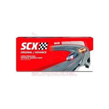 Curva peraltada escala 1/32