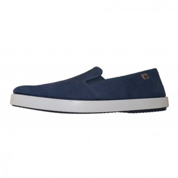 Mocasines de piel serraje...