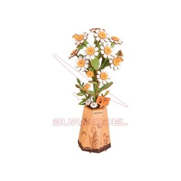 Maqueta flor Camomila 101...