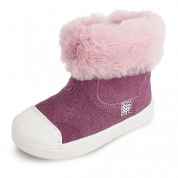 Botas con pelo para niña de...