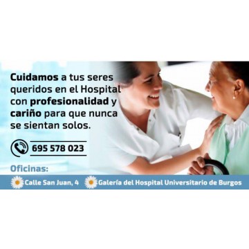 Cuidamos a tus seres queridos en el hospital