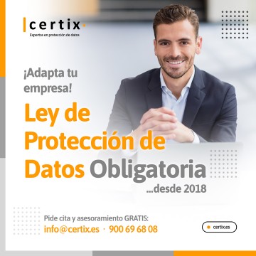 Adaptación en Protección de datos de su negocio