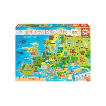 Puzzle Mapa de Europa 150...