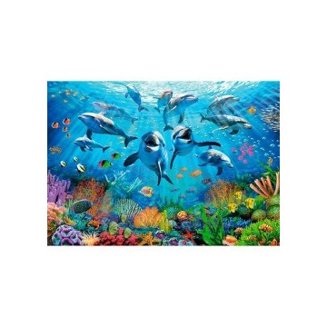 Puzzle Fiesta bajo el mar...