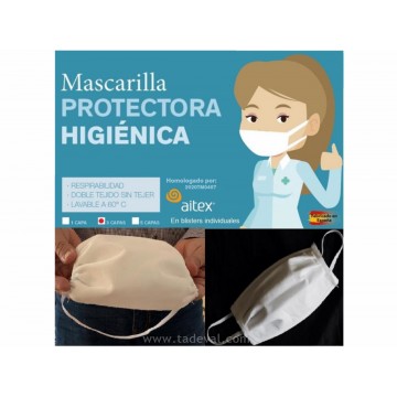 MASCARILLA REUTILIZABLE DE 3 CAPAS