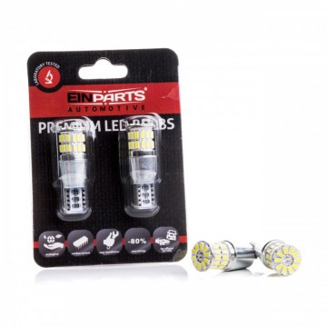 Bombilla Led 2 Uds W5W T10 38 SMD 3014 CANBUS 6000K