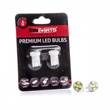 Bombilla Led Uds W5W T10 5 SMD 2835 6000K