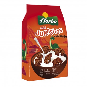 GALLETA JURASITOS CACAO PAQUETE 400 GRS.