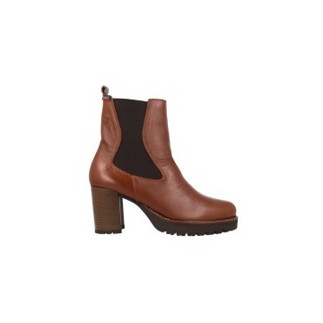 Botines con Tacón Mujer de...
