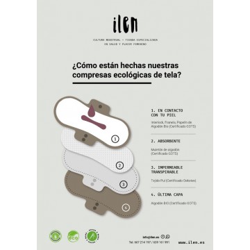 Compresa de noche Regular