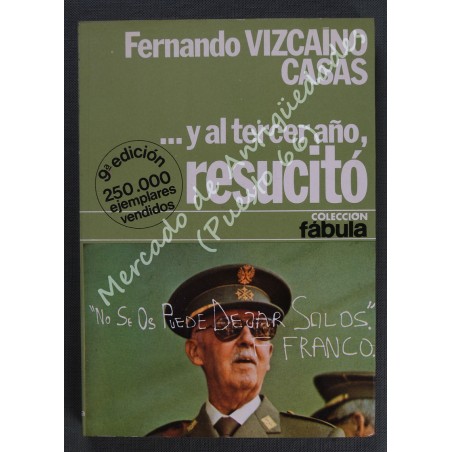 ... Y AL TERCER AÑO, RESUCITÓ - FERNANDO VIZCAÍNO CASAS