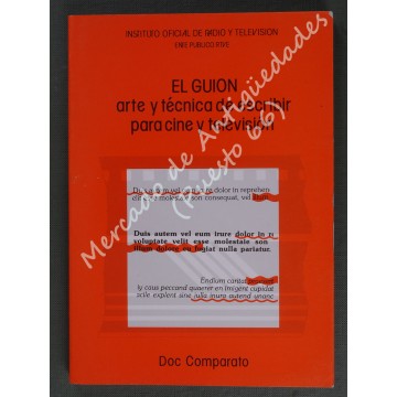 EL GUIÓN - ARTE Y TÉCNICA DE ESCRIBIR PARA CINE Y TELEVISIÓN