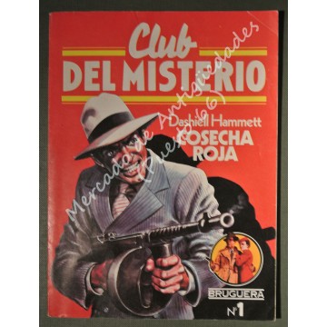 CLUB DEL MISTERIO Nº 1 - COSECHA ROJA - DASHIELL HAMMETT