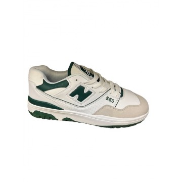 Zapatillas 550 Blanco/Verde – Estilo y Comodidad