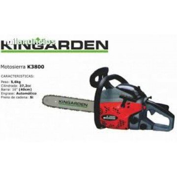 Motosierra kingarden k3800...