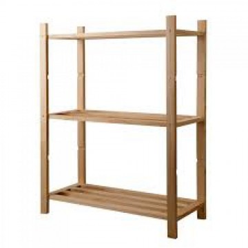 Estanteria madera 50x84x15cm