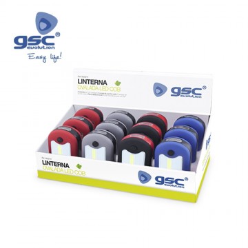 Linterna ovalada 3+3 led...