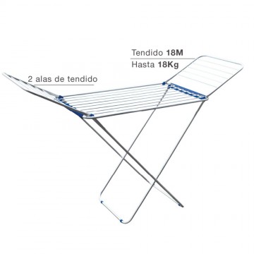 Tendedero de pie c/alas...