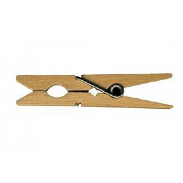 Pinza ropa madera 7.5cm -24...