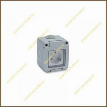 Base schuko estanca ip65...