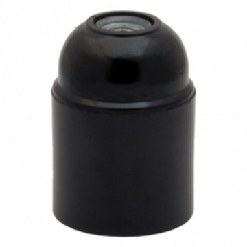 Portalamparas e27 negro