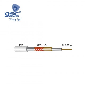 Cable coaxial antena tv 75...