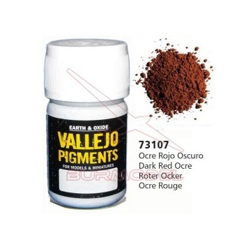 Pigmento Vallejo Ocre rojo...