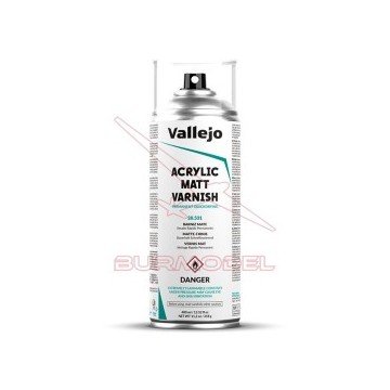 Barniz mate en spray Vallejo
