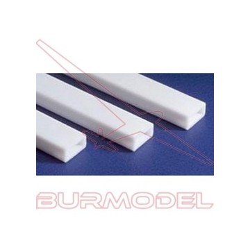 Tubo rectangular 6.3 x 9.5...