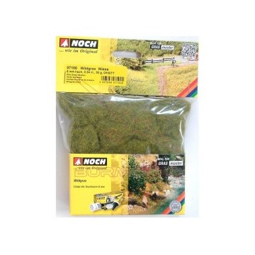 Hierbas verdes de pradera 6mm