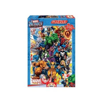 Puzzle 500 piezas Héroes...
