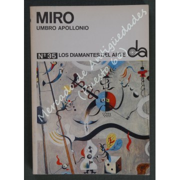 LOS DIAMANTES DEL ARTE nº 35 - MIRÓ - UMBRO APOLLONIO - 1970