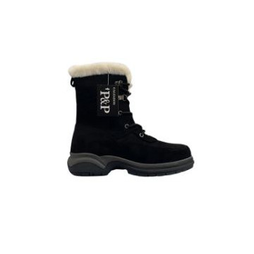 Botines de Invierno Negros con Pelo Interior – Cómodos y Calentitos W9A-AX9116-1