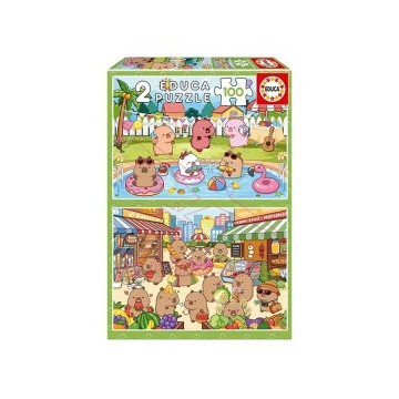 Pack 2 puzzles 100 piezas...